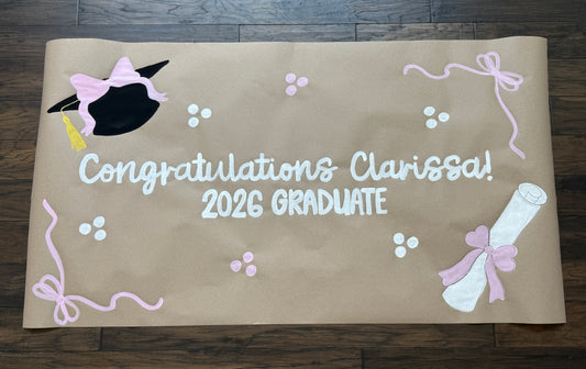 Senior / graduation banners