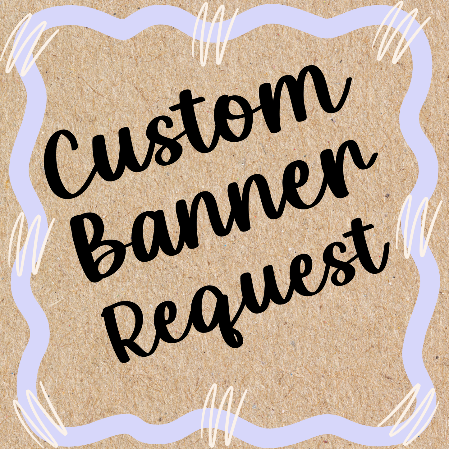 Custom banner order